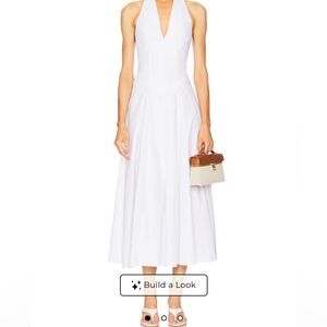 Chic White Sleeveless Maxi Dress